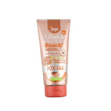 🍑 Joji Gluta Vit CEA Peach – لوشن الجسم المعزز للتفتيح