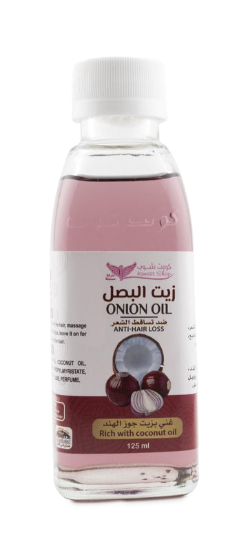 زيت البصل – غني بزيت جوز الهند