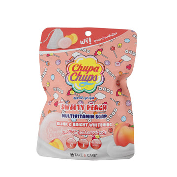 Chupa Chups – صابونة الخوخ بفيتامينات متعددة 🍑🌸