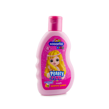 🌸 شامبو الأطفال "Pearly Pink" من KODOMO – تألقي بالنعومة واللمعان! 👸✨