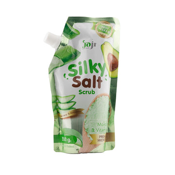 مقشر الجسم سيلكي سولت بالألوفيرا والأفوكادو 🧴🥑