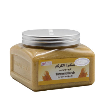 Turmeric scrub