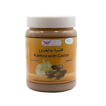 Many with castor oil for hair