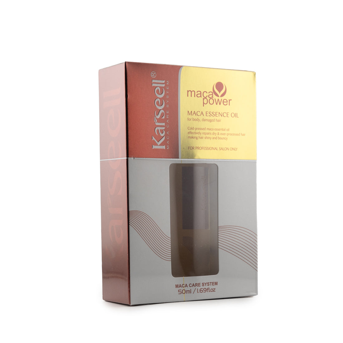 Concentrated Maca Oil for Damaged Hair Care