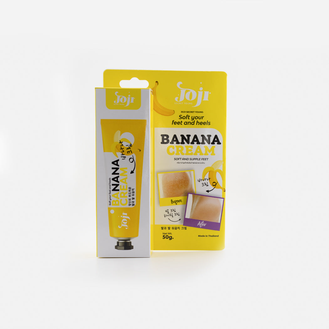 Soji Banana Cream – كريم الموز لتنعيم القدم والكعبين