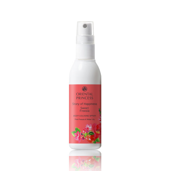 Sweet Freesia Cologne Body Spray by Happiness Story