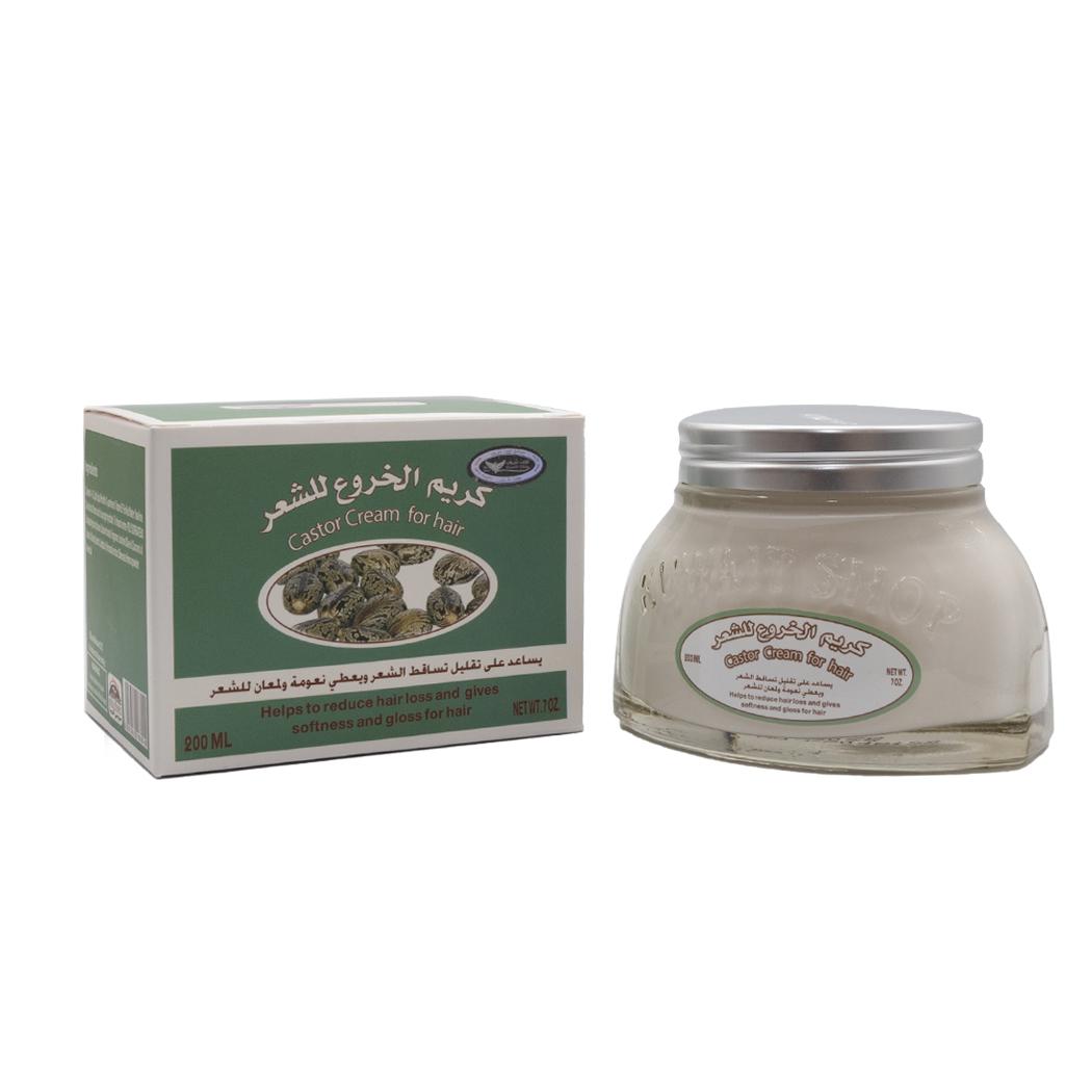 Castor cream for hair 