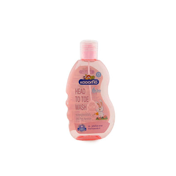 200 مل  غسول كودومو للأطفال من الرأس حتى القدم – Pink Hanabaki 🌸🐰