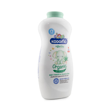 Kodomo - Organic Baby Powder with Aloe Vera Extract 🐘🌿