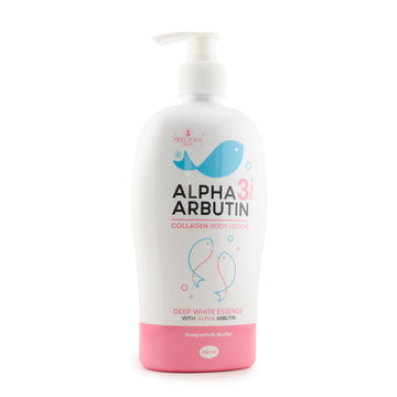لوشن جسم غني بتركيبة Alpha Arbutin 3+ والكولاجين