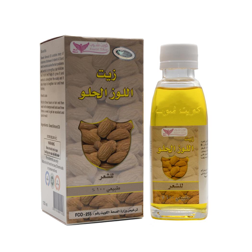 🌿 زيت اللوز الحلو للشعر
